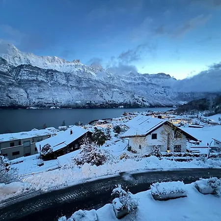 Cozy Swiss Fjord Flumserberg Direct Train Zurich * Unterterzen