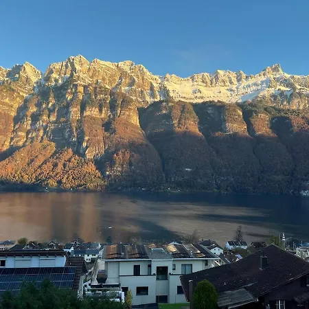 Cozy Swiss Fjord Flumserberg Direct Train Zurich * Unterterzen