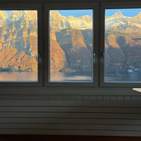 Cozy Swiss Fjord Flumserberg Direct Train Zurich