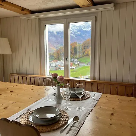 Apartament Cozy Swiss Fjord Flumserberg Direct Train Zurich Unterterzen