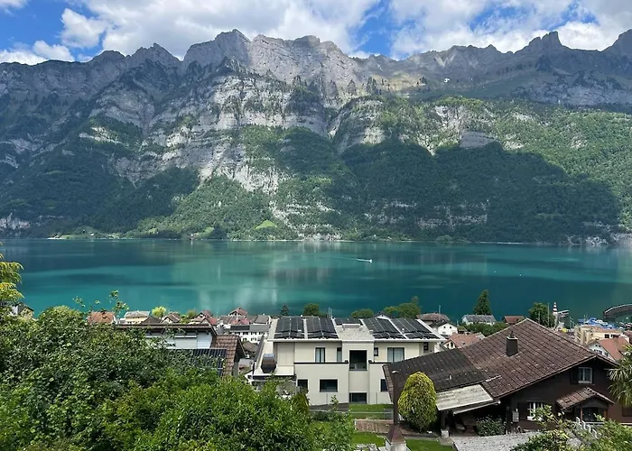 Apartamento Cozy Swiss Fjord Flumserberg Direct Train Zurich Unterterzen