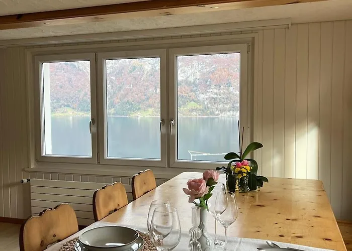 Cozy Swiss Fjord Flumserberg Direct Train Zurich