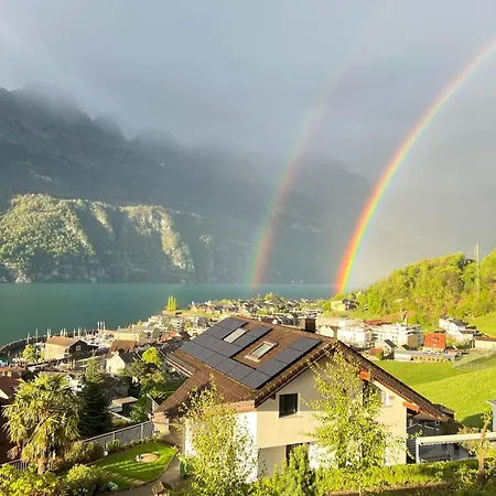 Cozy Swiss Fjord Flumserberg Direct Train Zurich